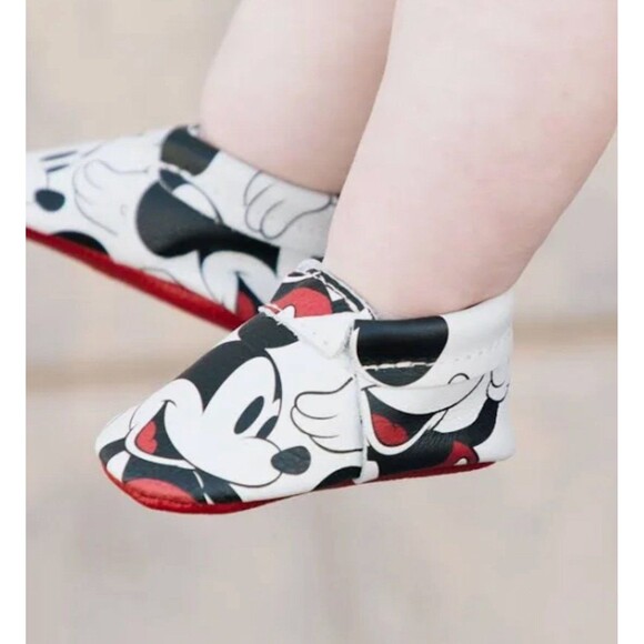 Freshly Picked Mickey Mouse Mocs size 1 - Picture 1 of 4